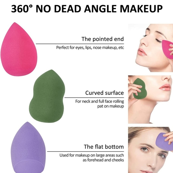 2-pack Make-up Sponges - Picture 4 of 6